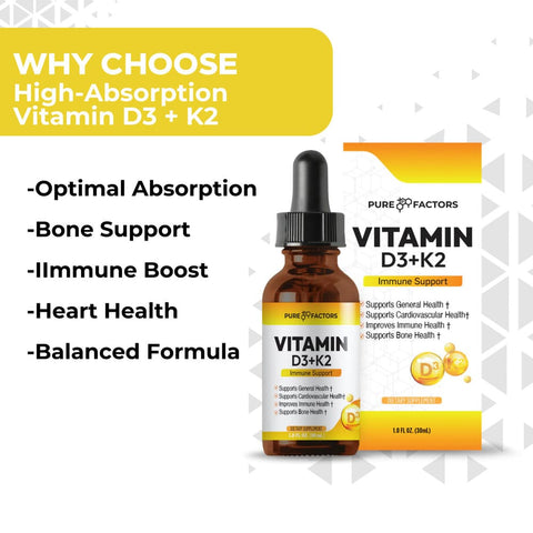 VITAMIN D3 + K2 Professional - Immune Support